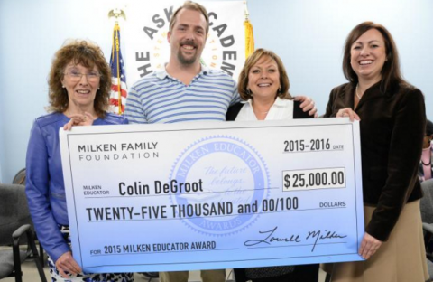 National Alliance Congratulates New Mexico Recipient of Milken Education Award