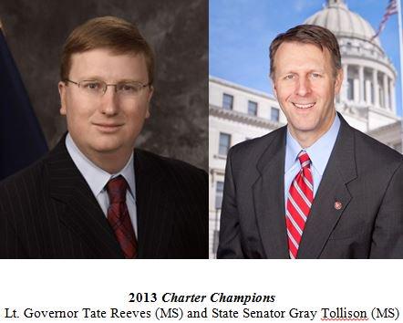 Mississippi Officials Named 2013 Charter Champions