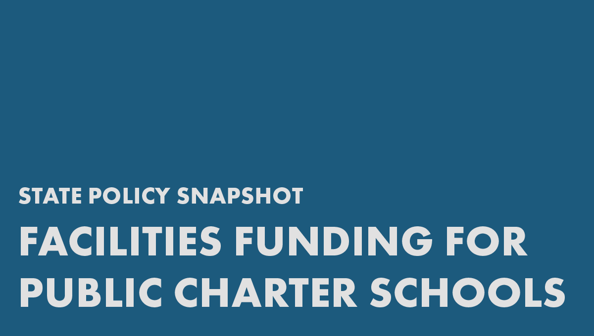 Facilities Funding for Charter Public Schools
