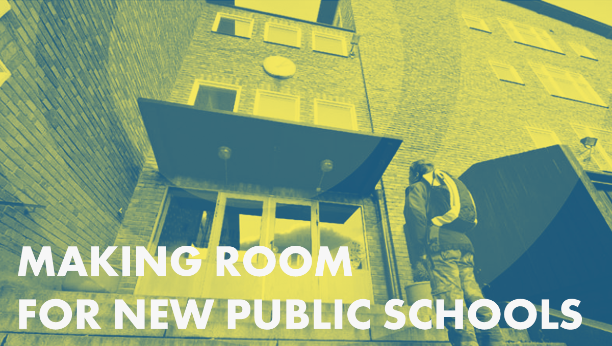 Making Room for New Public Schools How Innovative School Districts are Learning to Share Public Education Facilities with Charter Schools