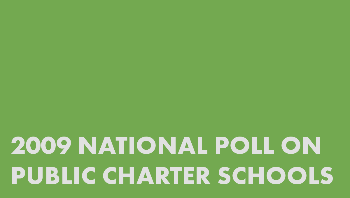 2009 National Poll on Public Charter Schools