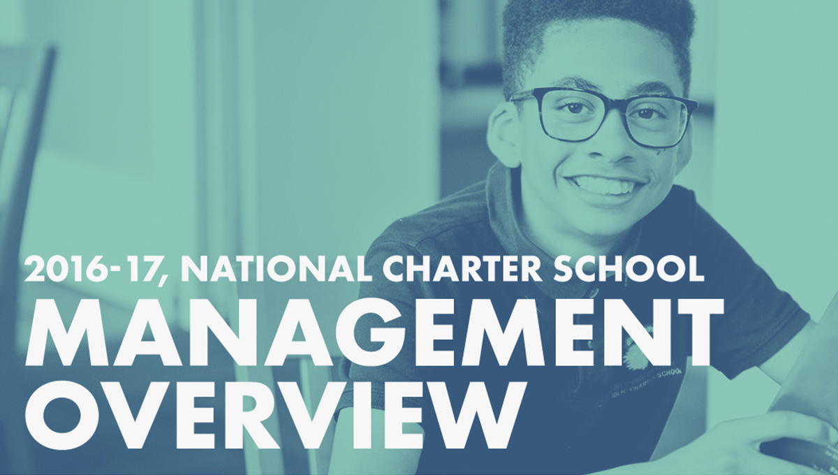 National Charter School Management Overview, 2016-17
