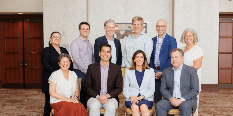 Photo of National Alliance Board of Directors with Nina Rees